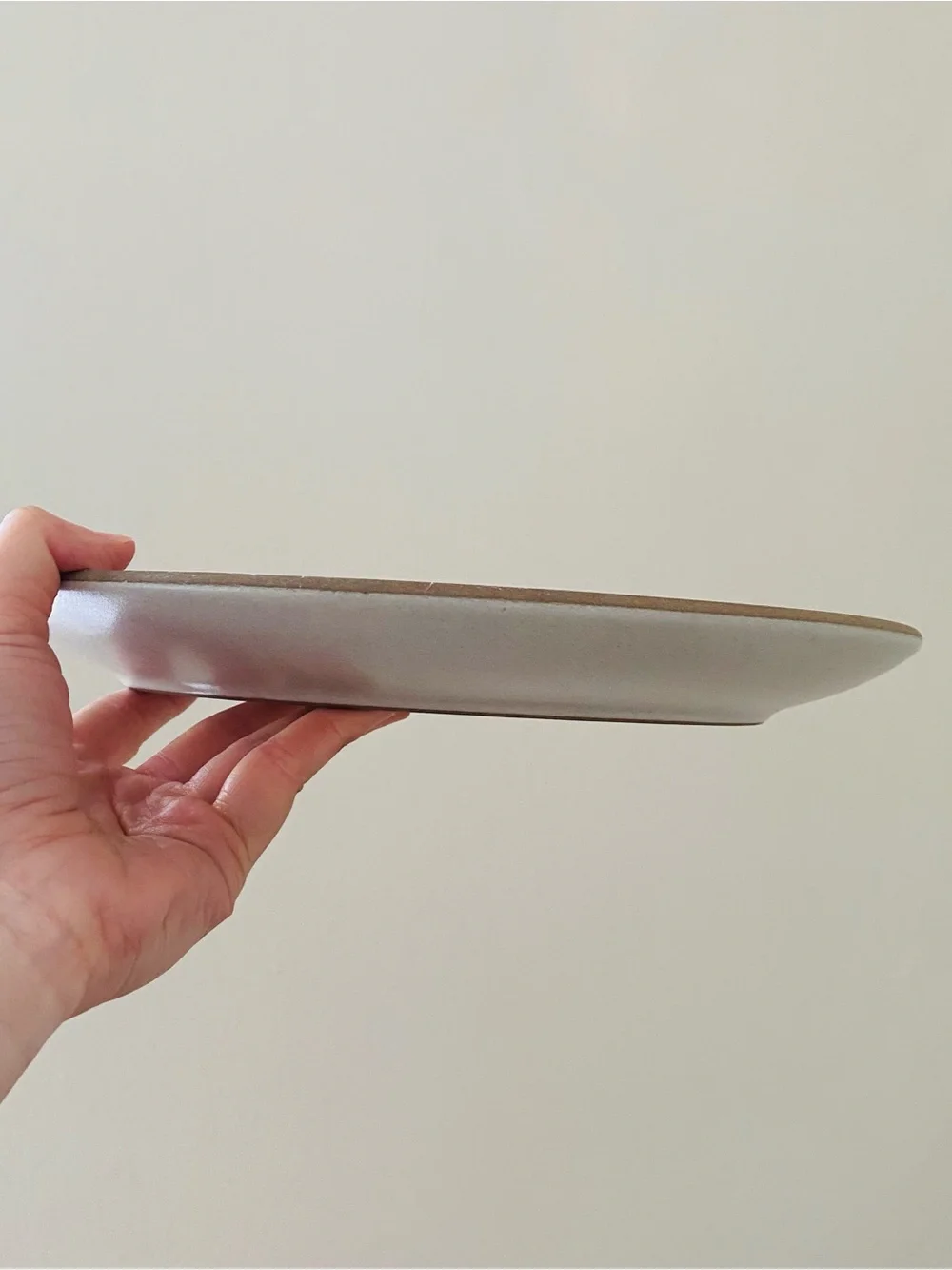$58 New Heath Ceramics Sand Color Coupe Dinner Plate 11'' Diameter 0720-7